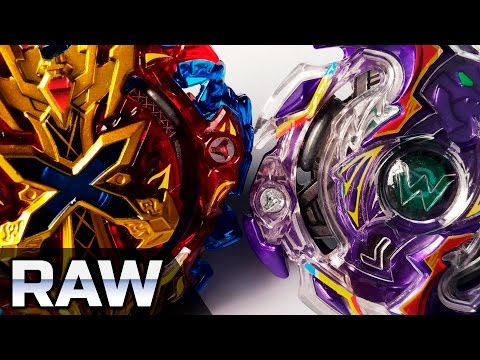 Xeno Xcalibur .M.I vs Wild Wyvern .V.O - [Beyblade Burst RAW] - ベイブレードバースト