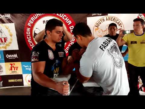 Jorge Reyes "El Espartano" - 2# Sudamericano Oficial de Lucha de Brazos - Lima, Perú 2016