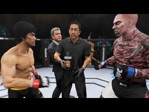 Bruce Lee vs. Violent Killah - EA Sports UFC 2 - Crazy UFC 👊🤪