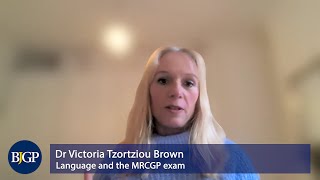 Language and the MRCGP exam