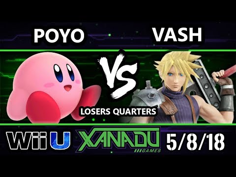 S@X 249 Smash 4 - Poyo (Kirby) Vs. Vash (Cloud) - Wii U Losers Quarters