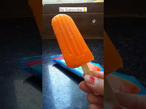 Havmor Orange Bar Icecream😋 Only Rs.10 #shorts #havmoricecream #viral