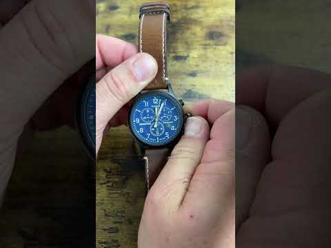 How to fix alignment issues on a Timex Expedition Chronograph 🤠 #chronograph #watches #timex