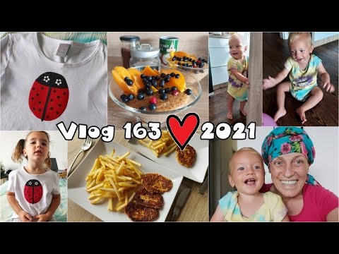 Vlog 163/21 - triko s beruškou, tapiokové perly a vnouček