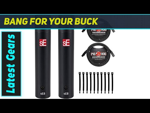 Briskdrop sE Electronics sE8 Matched Pair: Incredible Value for Studio Sound