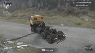Spintires Mudrunner The Valley gameplay - GogetaSuperx