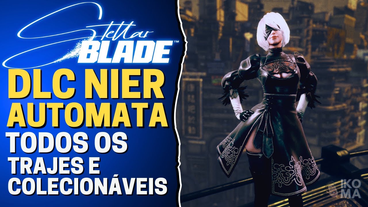 TODOS OS TRAJES DLC NIER AUTOMATA EM STELLAR BLADE
