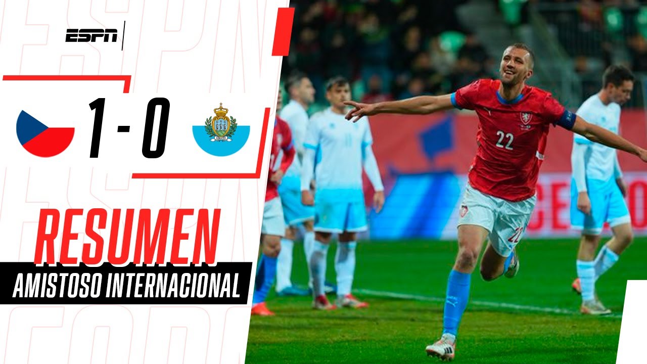 SOUCEK FALLÓ UN PENAL, PERO LE DIO LA VICTORIA A LOS CHECOS | Rep. Checa 1-0 San Marino | RESUMEN