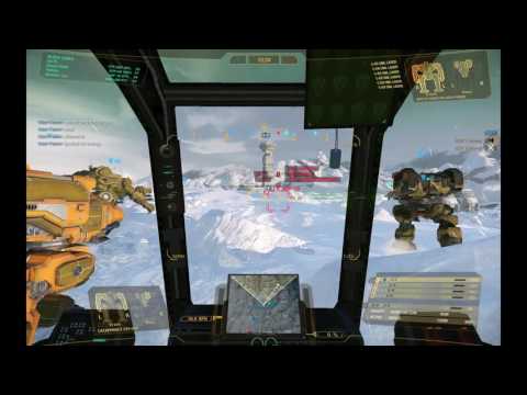 MWO: Cataphract CTF-0XP, missile madness at Polar Highlands (2 games).