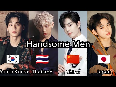 [ HANDSOME MEN PART 1 ] China, South Korea, Thailand, Japan.