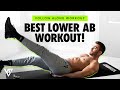 6 MINUTE LOWER AB WORKOUT FOR A FLAT STOMACH (NO EQUIPMENT REQUIRED)