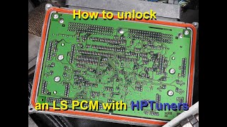 How to unlock a tuner locked PCM for ls engines