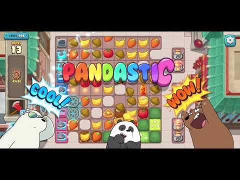 We Bare Bears Match3 Repairs Level 1405 - No Boosters