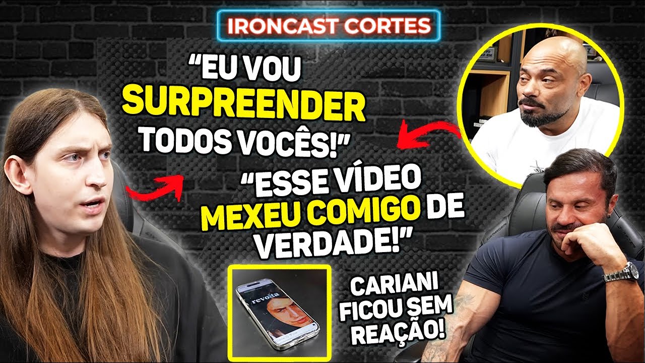 FELCA DEIXA CARIANI E BALESTRIN IMPRESSIONADOS COM ATITUDE – IRONCAST CORTES