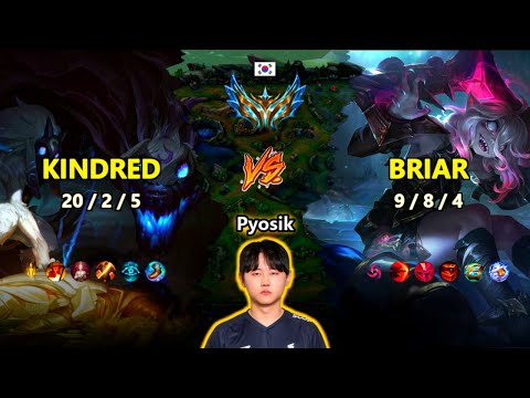 Pyosik | Kindred JUNGLE vs Briar | Patch 26.2 | 2026-01-25 | LoL Replay