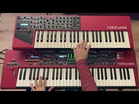 FREE JAM - Nord Wave 2 and Nord Wave 1 - Comparison