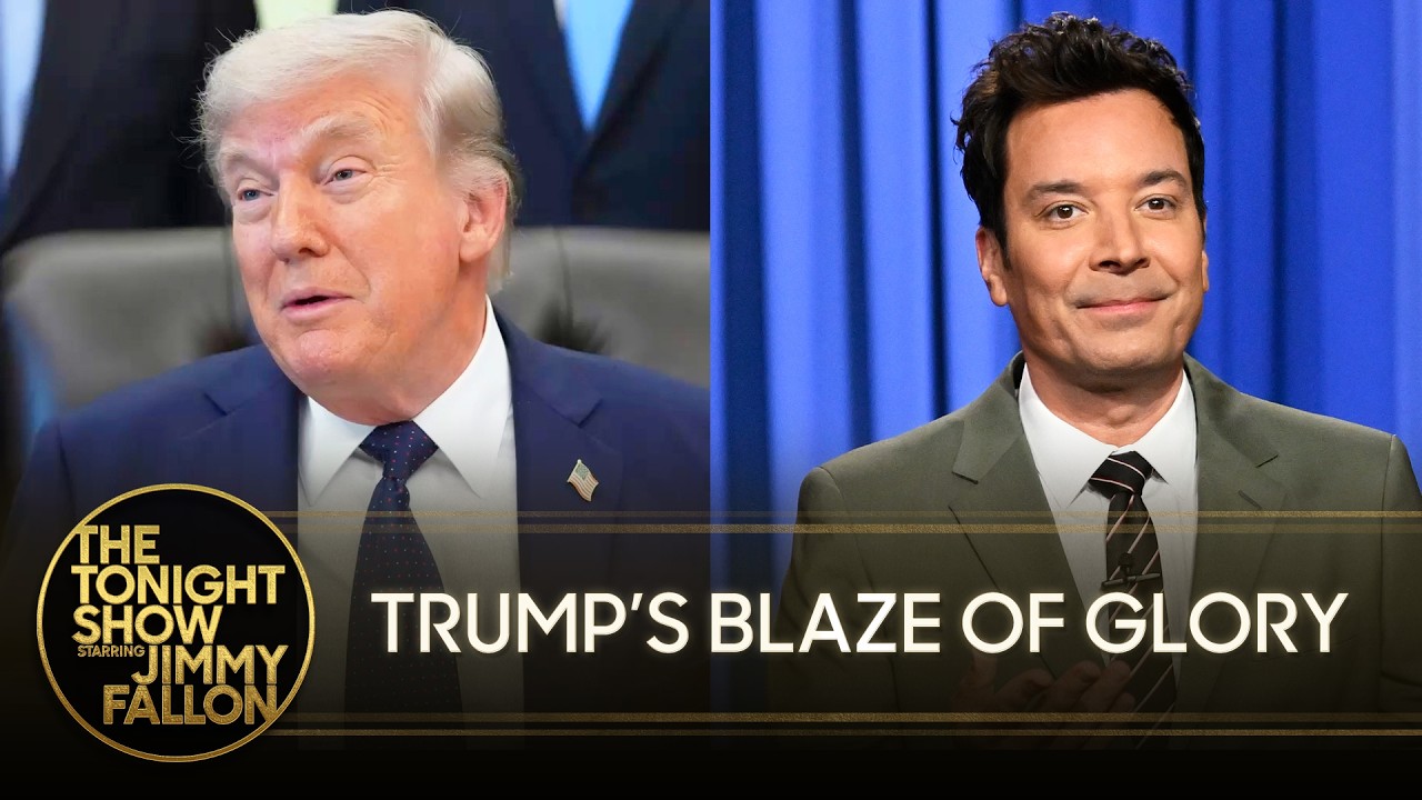 Trump Burns Restrictions on Marijuana, Claims Iran Doesn’t Know Their Leader | Tonight Show