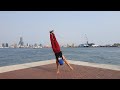 one arm handstand training record 單手倒立進步歷程紀錄