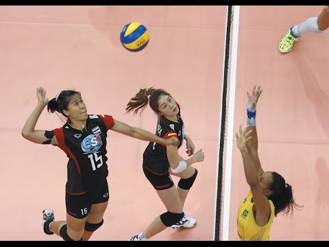 Thailand vs Brazil FIVB Grand Prix 2015 - Highlights
