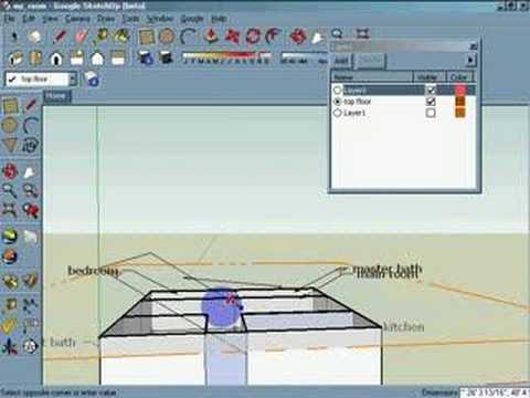 Adding a Second Floor in SketchUp