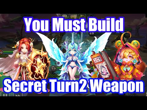 You Must Build, Introduction of Turn2 Secret Weapon😉😉😉【Summoners War RTA】