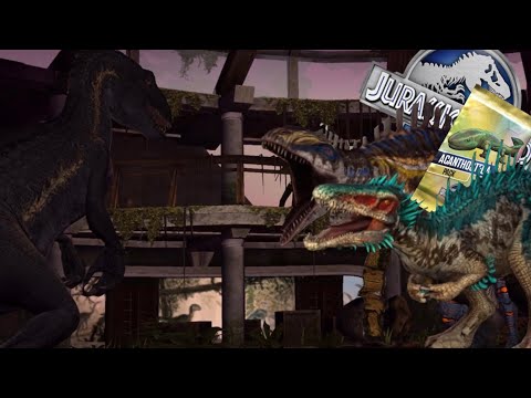Unlocking ACANTHOSTEGA!!! || Jurassic World -The Game- Ep. 30