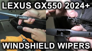 Lexus GX550 & Toyota Land Cruiser (2024-2025): Windshield Wipers Replacement. Front And Rear!