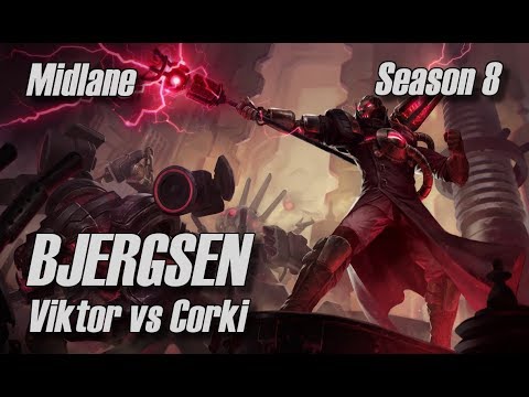 Bjergsen - Viktor vs Corki Midlane - Season 8