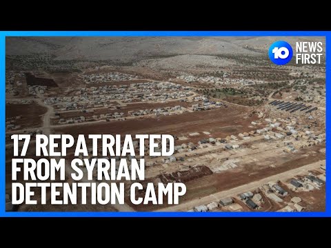 17 Australians Repatriated From A Syrian Detention Camp | 10 News Firs
