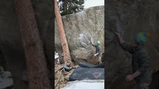 Video thumbnail of Cage Free, V11. Boulder Canyon
