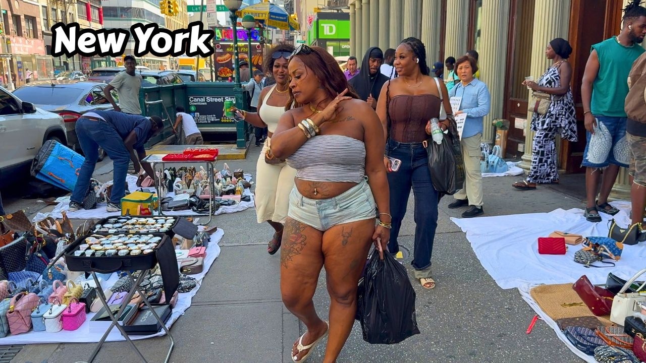 Walking The Most Dangerous Market In New York Canal Street