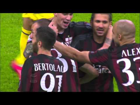 Il gol di Antonelli - Milan - Chievo - 1-0 - Giornata 10 - Serie A TIM 2015/16