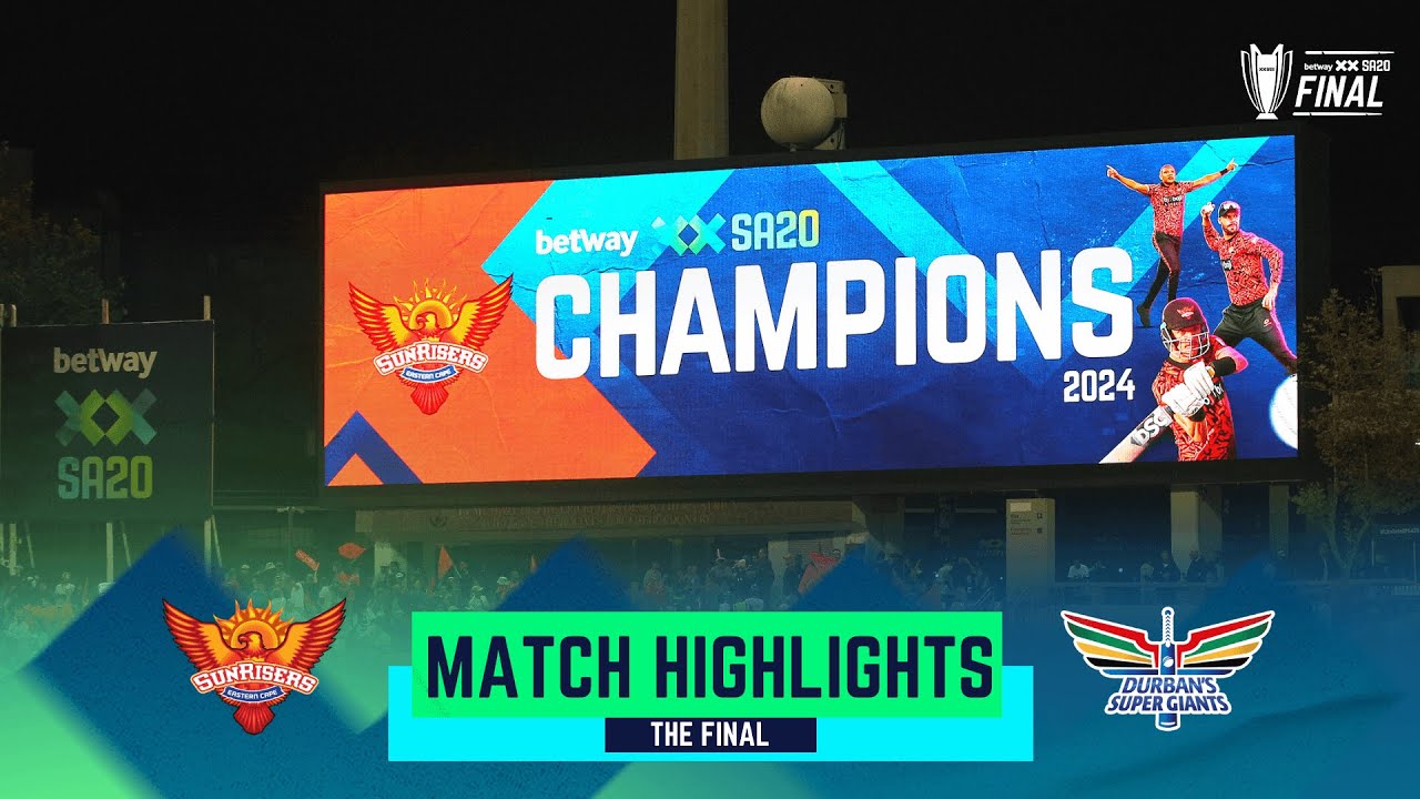 Betway SA20 South Africa’s premier T20 cricket league