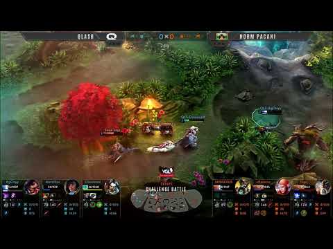 Qlash vs Norm Pacani - EU Vainglory8 Autumn Challenge Battles