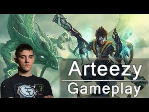 EG.Arteezy Monkey King Gameplay - Evil Geniuses