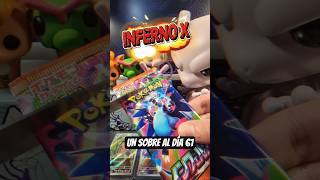 Día 61 abriendo un sobre Pokemon TCG hasta que me arruine!🤑 Infierno X