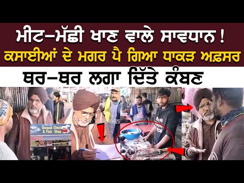 Hoshiarpur News: Meat-fish ਖਾਣ ਵਾਲੇ ਸਾਵਧਾਨ! ਕਸਾਈਆਂ ਦੇ ਮਗਰ ਪੈ ਗਿਆ ਧਾਕੜ Officer, ਥਰ-ਥਰ ਲਗਾ ਦਿੱਤੇ ਕੰਬਣ
