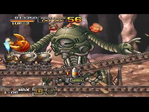 Metal Slug XX one life run, no death, hard mode