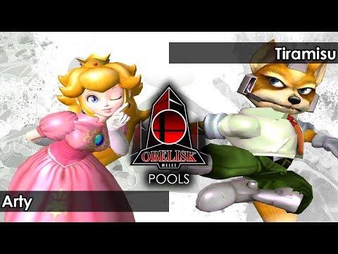 Melee: Arty (Peach) V Tiramisu (Fox) - Obelisk 82 Tournament SSBM