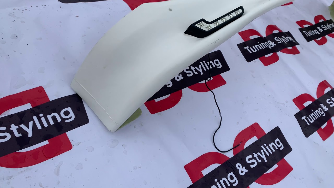 Передняя губа BRB V2 (под покраску) Video 1