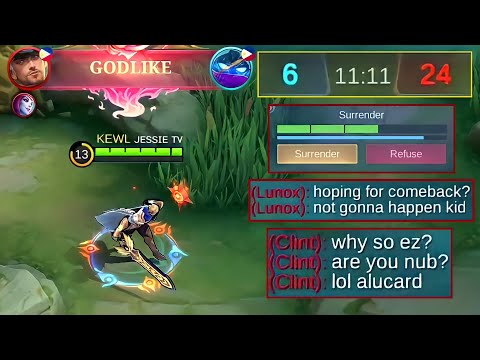 NOTHING IS IMPOSSIBLE! | SOLO RANKGAME ALUCARD SATISFYING EPIC COMEBACK!!!