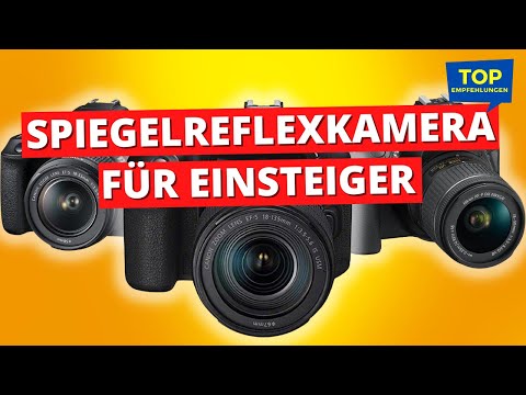 Die besten Spiegelreflexkameras für Einsteiger -  DSLR Kamera Vergleich Kaufberatung Canon EOS 2000D