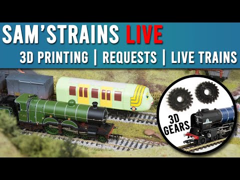 Sam'sTrains Live | S12E3 | Live Requests & Making New Train Parts