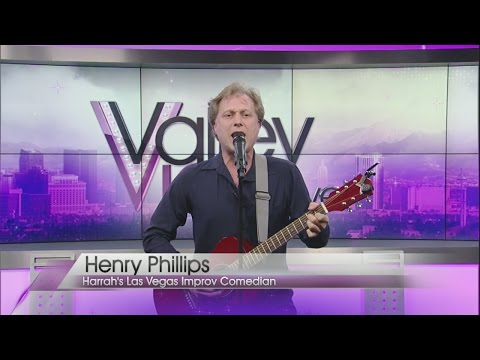 Comedian Henry Phillips performs on Valley View Live!