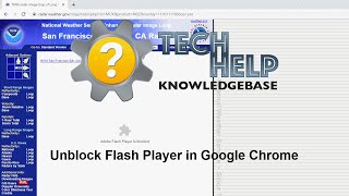 Unblock Flash Player in Google Chrome
