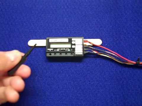 Futaba GV-1 Governor Hidden Menu Setup