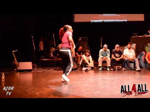 ALL 4 ALL BATTLE EUROPÉEN 2016 - HIPHOP - LINDSAY vs RICHARD FLOW