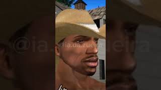 CJ GTA San - Galopeira - #shorts #inteligenciaartificial  #cover #funny