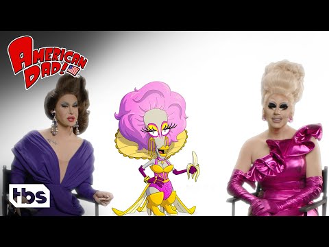 Drag Queens Trixie Mattel & Trinity the Tuck on Roger’s Looks from American Dad (Clip) | TBS