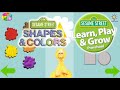 Sesame Street Learn Play Grow Colour Shape Learning Sesameworkshopindia Cartoon Toddler
